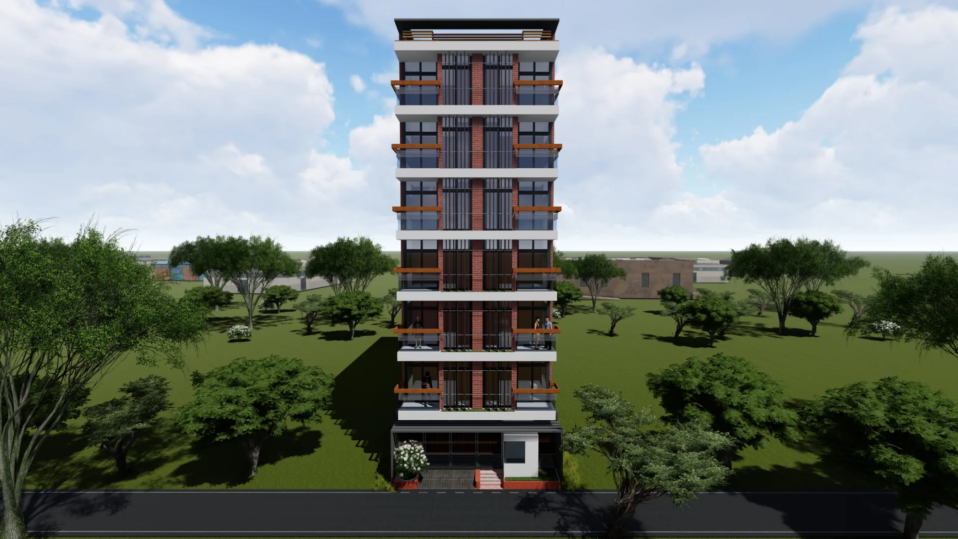 Axiom Palace, Munshiganj, view 5