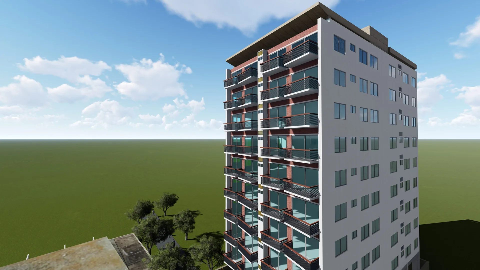 Axiom Tower, Savar, view 4